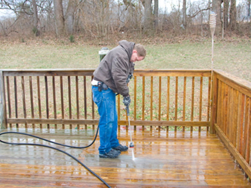 Deck And Fence Washing